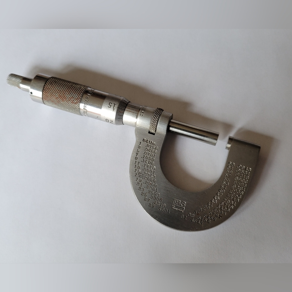 Vintage Brown & Sharpe 10S Mircometer